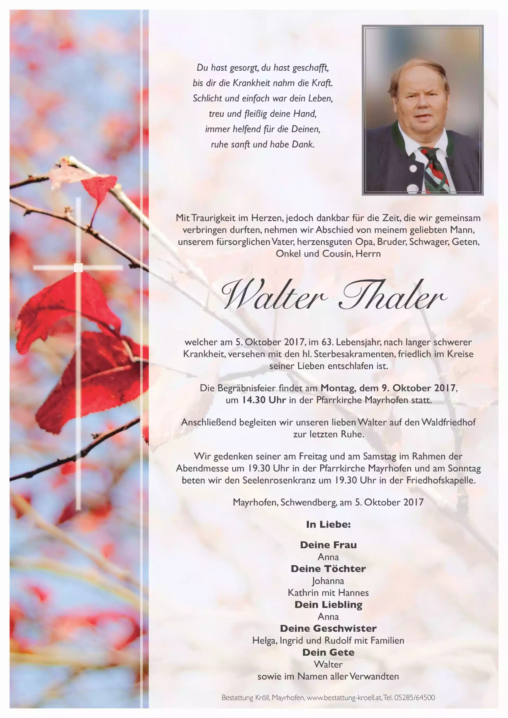 Parte von Walter Thaler